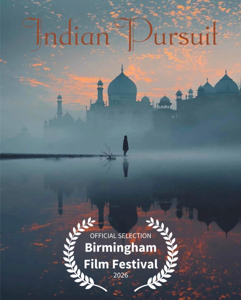 Indian Pursuit poster, Official Selection Birmingham Film Festival 2026